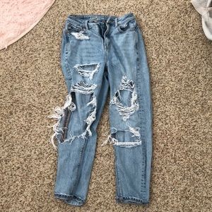 American eagle mom jeans
